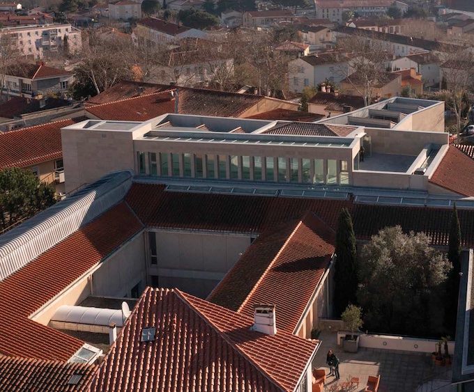 Ve aérienne du muset de Céret rénové © Manolo Mylonas - musée Céret Ve aérienne du muset de Céret rénové © Manolo Mylonas - musée Céret