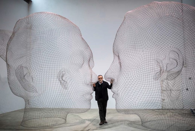 Jaume Plensa - Photo Inés Baucells ©Plensa Studio Barcelona Jaume Plensa - Photo Inés Baucells ©Plensa Studio Barcelona