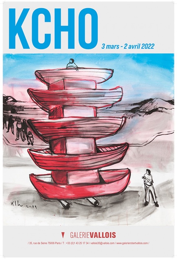 Paris, Galerie Vallois : expos KCHO et Joseph CSAKY 2022-03-03 au 2022-04-02