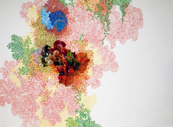 Tiffany Chung, Collage on paper, 79 x 109 cm © Tiffany Chung