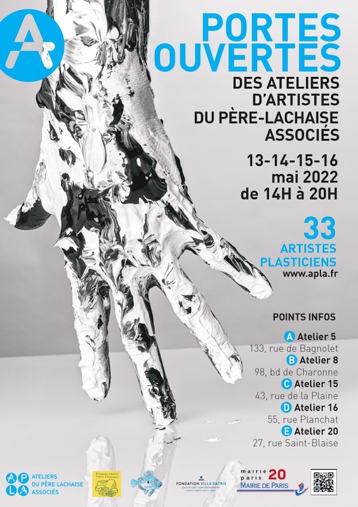 Paris. Du 13 Au 16 mai, 33 artistes du Père-Lachaise Associés ouvrent leurs ateliers