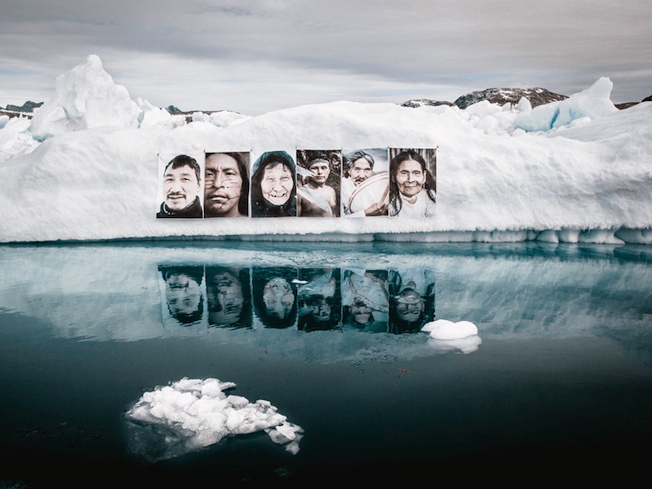 Installation dans l'Est du Groenland © Barbara Dombrowski Installation dans l'Est du Groenland © Barbara Dombrowski