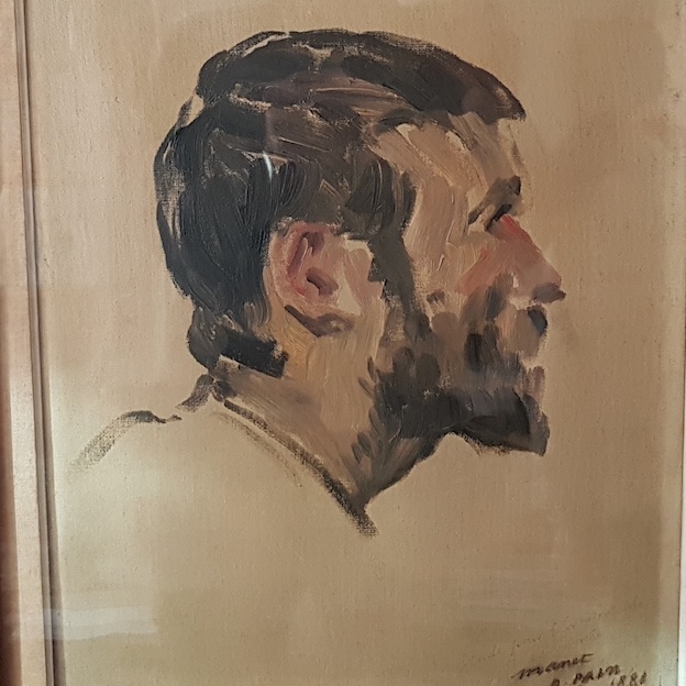 Édouard Manet, Portrait d’Olivier Pain, Huile sur toile, 1881 Édouard Manet, Portrait d’Olivier Pain, Huile sur toile, 1881