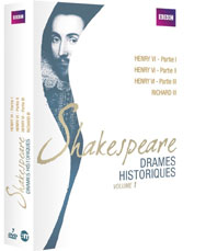 Henri VI et Richard III où l’histoire anglaise comme si vous y étiez. Deux drames historiques de Shakespeare en dvd aux Editions Montparnasse. Par Christian Colombeau