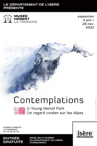 La Tronche, Musée Hébert : Contemplations,  Ji-Young Demol Park. du 4 juin au 28 novembre 2022