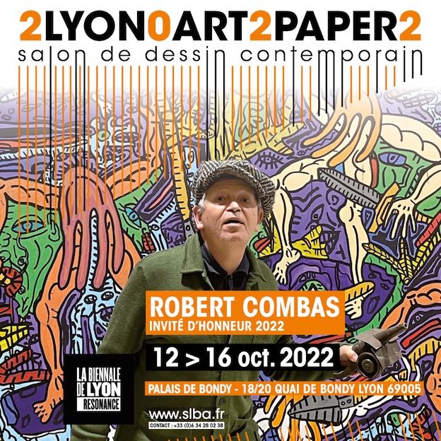 8ème édition du salon de dessin contemporain Lyon Art Paper du 12 au 16 octobre 2022