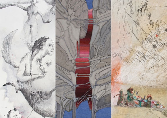 Exposition De fil et d'encre à la Galerie Claire Corcia, Paris, du 11 septembre au 3 octobre 2014 Exposition De fil et d'encre à la Galerie Claire Corcia, Paris, du 11 septembre au 3 octobre 2014