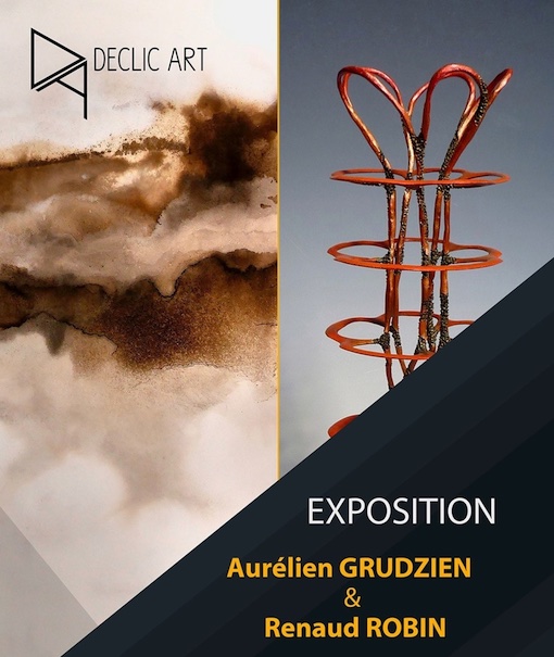 Avignon, Galerie Charles Diehl : Aurélien Grudzien & Renaud Robin du 9 février au 4 mars 2023.  Avignon, Galerie Charles Diehl : Aurélien Grudzien & Renaud Robin du 9 février au 4 mars 2023.