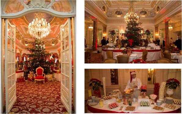 Un Noël en famille à l'hôtel Hermitage Monte-Carlo