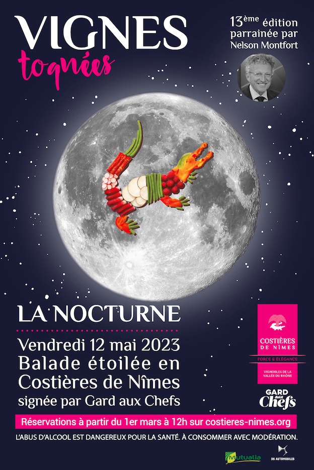 Costières de Nîmes : les Vignes Toquées. 12, 13 et 14 mai 2023 Costières de Nîmes : les Vignes Toquées. 12, 13 et 14 mai 2023