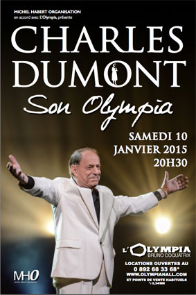 Charles Dumont revient à l’Olympia le 10 janvier 2014