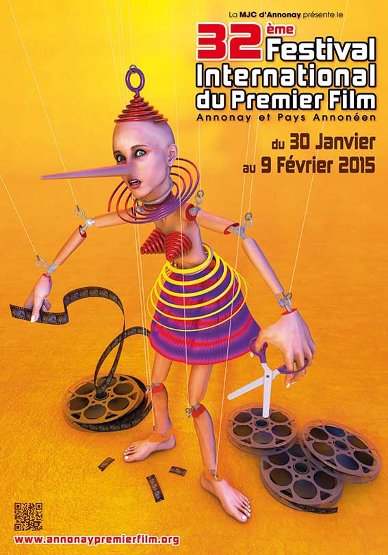 Du 30 janvier au 9 février 2015  32e Festival International du Premier Film d’Annonay et Pays Annonéen