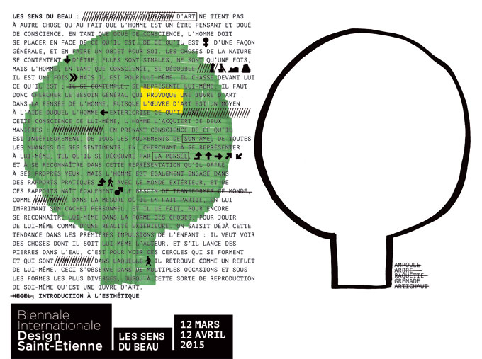 9ème Biennale Internationale Design Saint-Étienne : un événement tourné vers la prospective et l’innovation. Du 12 mars au 12 avril 2015