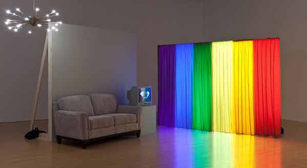 William Leavitt, Set for Spectral Analysis, 1977-2010. Courtesy de l'artiste et de la galerie Greene Naftali, New York © Brian Forrest