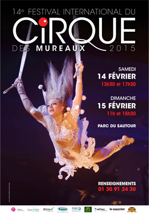 14e édition du Festival International du Cirque des Mureaux du 14 au 15 février 2015