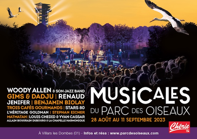 Villars les Dombes. Woody Allen et son New Orleans Jazz Band en concert de clôture des 14èmes Musicales du Parc !