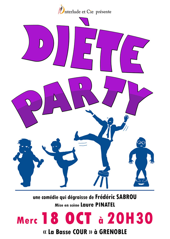Grenoble : « Diète Party » à la Basse Cour - Mercredi 18 octobre 2023 à 20h30 Grenoble : « Diète Party » à la Basse Cour - Mercredi 18 octobre 2023 à 20h30