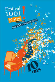 Festival 1001 Notes en Limousin 2015 (pré-programmation)