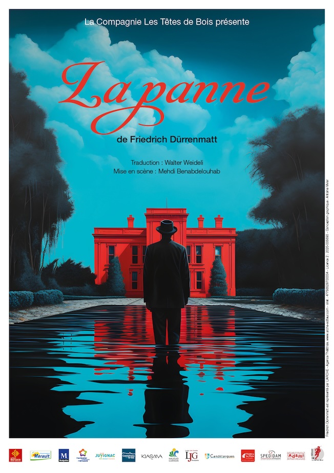 Castelnau-le-Lez, Théâtre du Kiasma : « La Panne », de Friedrich Dürrenmatt. Cie les Têtes de Bois. 9/11/23 - 20h