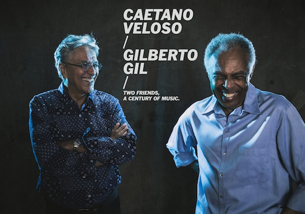 Caetano Veloso et Gilberto Gil en concert le 6 juillet à 20h au Palais des Congrès de Paris