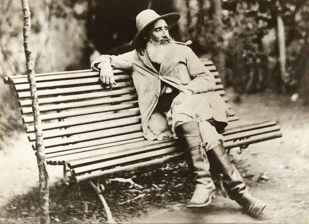 Photographie de Camille Pissarro à Pontoise vers 1872 - 1875 chez lui Photographie de Camille Pissarro à Pontoise vers 1872 - 1875 chez lui