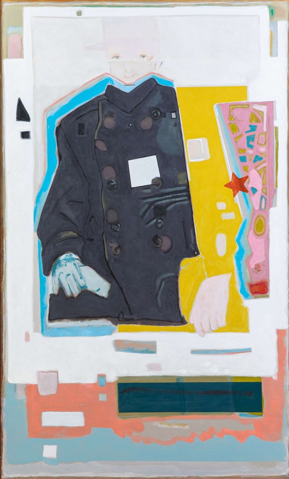 Vladimir Tatlin 3, - II, 2023 – Jean-Michel Alberola Huile sur toile, 146 x 89 x 3 cm / 41 x 35 x 1,2 in