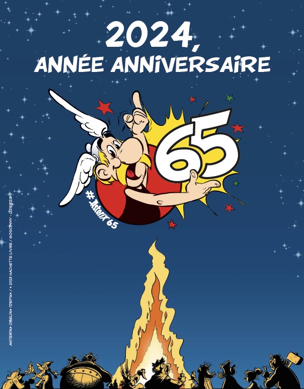 Asterix : 65e Anniversaire en 2024 !