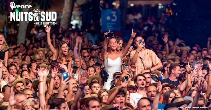 Vence, la 27e édition du festival Nuits du Sud se déroulera du 4 au 13 juillet, place du Grand Jardin