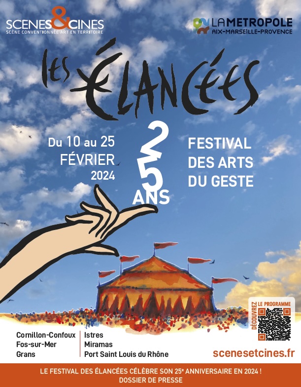 Ouest-Provence. Festival des Arts du geste Les Élancées célèbre son 25e anniversaire du 10 au 25 février 2024