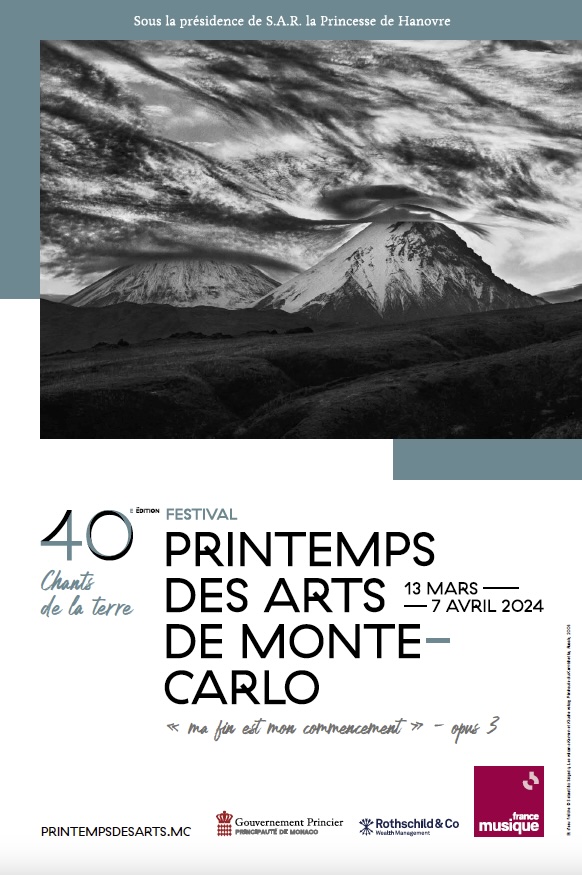 Week-end 2 du 40e Printemps des Arts de Monte-Carlo du 21 au 24 mars 2024