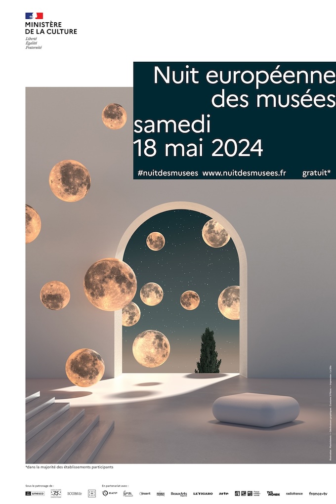 Nuit européenne des musées samedi 18 mai 2024 - les programmes dans toute la France