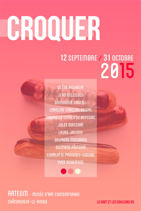 ARTEUM. Croquer, une exposition collective de dessin contemporain, à Châteauneuf-le-Rouge (13) du 12 septembre au 31 octobre 2015
