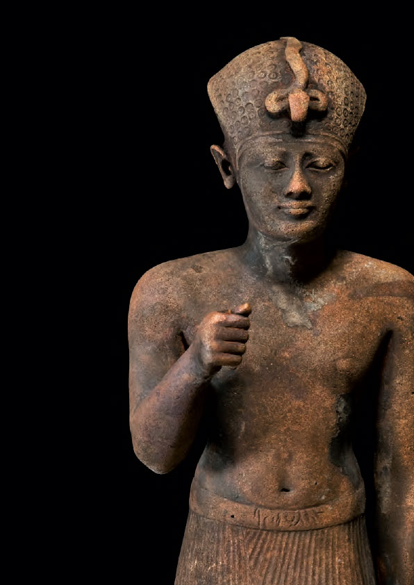 Statue en bronze d'un pharaon, Thônis-Héracléion, baie d'Aboukir, Égypte © Christoph Gerigk © Franck Goddio/Hilti Foundation