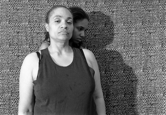 LaToya Ruby Frazier, Momme Portrait Series (Shadow), 2008.