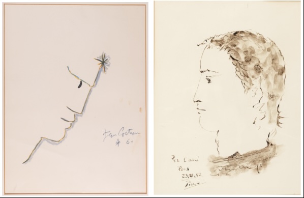 Cocteau & Picasso © DR Cocteau & Picasso © DR