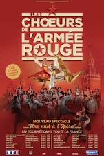 Les Chœurs de l’Armée Rouge, « Une nuit à l’opéra », à Paris et en province du 23 octobre au 8 novembre 2015