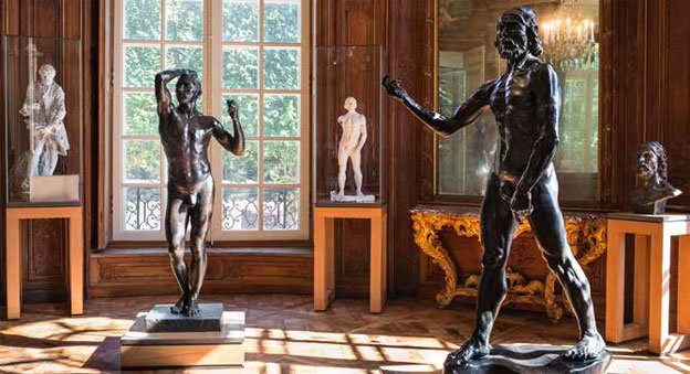 L’Âge d’airain dans son nouvel écrin, salle 3 du nouveau parcours, © agence photographique du musée Rodin, J. Manoukian