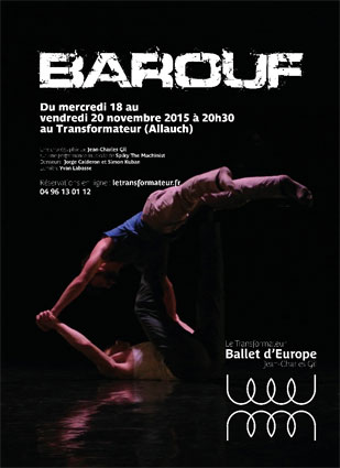 Entretien d'Elisabeth Oualid avec Jean-Charles Gil au sujet de Barouf, la nouvelle création du Ballet d'Europe