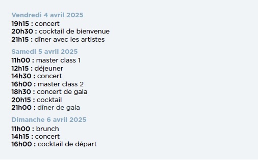La Baule, Hôtel Barrière L’Hermitage : Vivre les Moments Musicaux à L’Hermitage La Baule – 4-6 avril 2025 La Baule, Hôtel Barrière L’Hermitage : Vivre les Moments Musicaux à L’Hermitage La Baule – 4-6 avril 2025