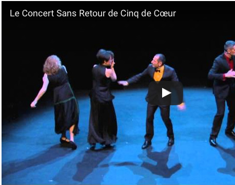 Cinq de Cœur : le concert sans retour, théâtre de Tournon, le 28 janvier 2016
