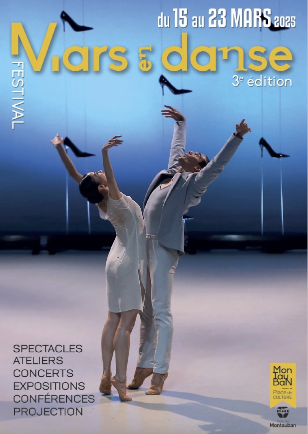 Montauban : festival Mars en Danse du 15 au 23 mars 2025 Montauban : festival Mars en Danse du 15 au 23 mars 2025