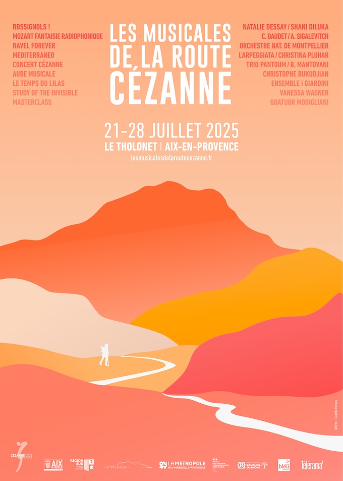 Les Musicales de la route Cézanne, du 21 au 28 juillet 2025 à Aix-en-Provence et au Tholonet