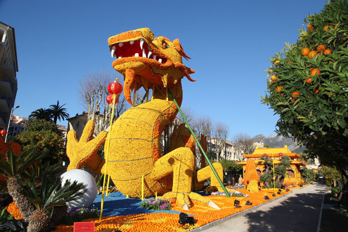 83e édition de la Fête du Citron de Menton a pour thème Cinecittà du 13 février au 2 mars 2016