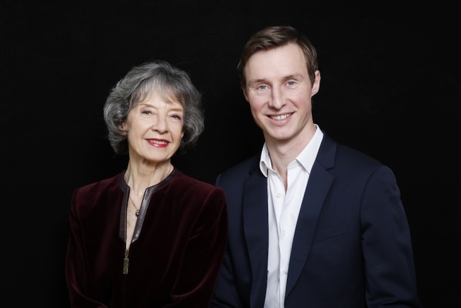 Anne Queffelec & Gaspard Dehaene © DR Anne Queffelec & Gaspard Dehaene © DR