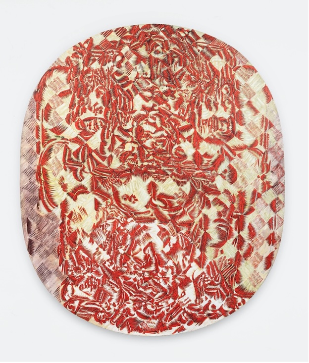Baba Ricordare, 1985, Peinture à la cire sur toile, 200 × 170 cm © Tanguy Beurdeley