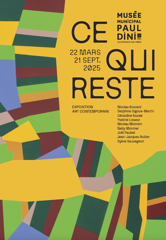 Villefranche-sur-Saône, Musée municipal Paul-Dini : expo ﻿﻿« Ce qui reste », jusqu'au 21 septembre 2025