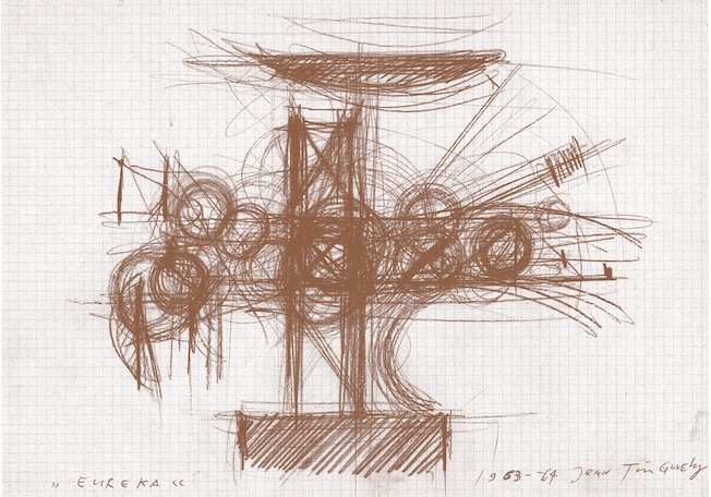 1963-1964 Crayon de graphite sur papier Feuille - 210 x 290 mm © Niki Charitable Art Foundation