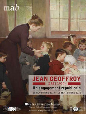 Exposition Jean Geoffroy, Musée Anne-de-Beaujeu, Moulins, Allier, jusqu'au 18 septembre 2016