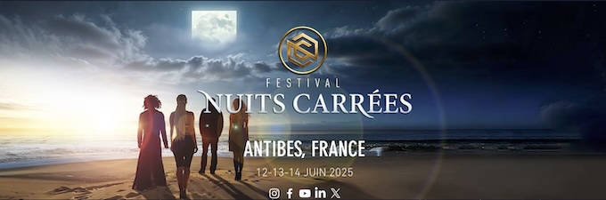 Antibes Nuits Carrées 12-13-14 Juin 2025 Pré des Pêcheurs