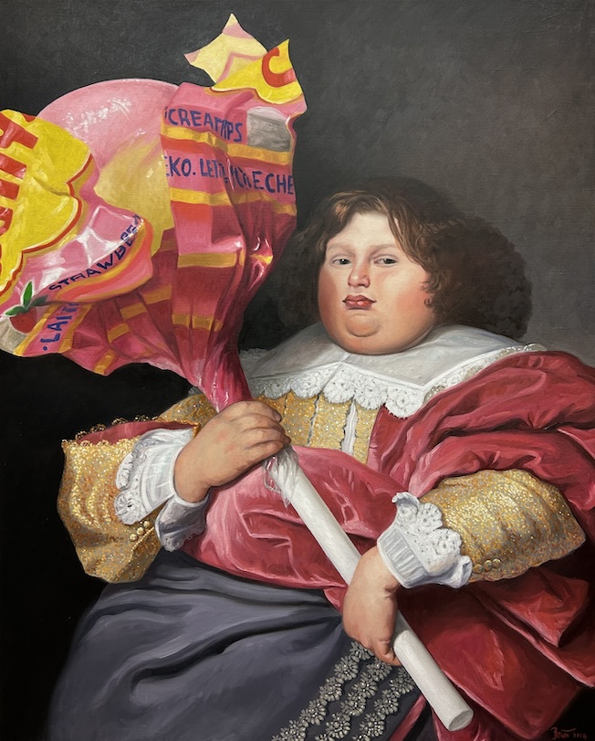 XXL - oil on canvas - 100 cm x 81 cm © T. Bruet 2024